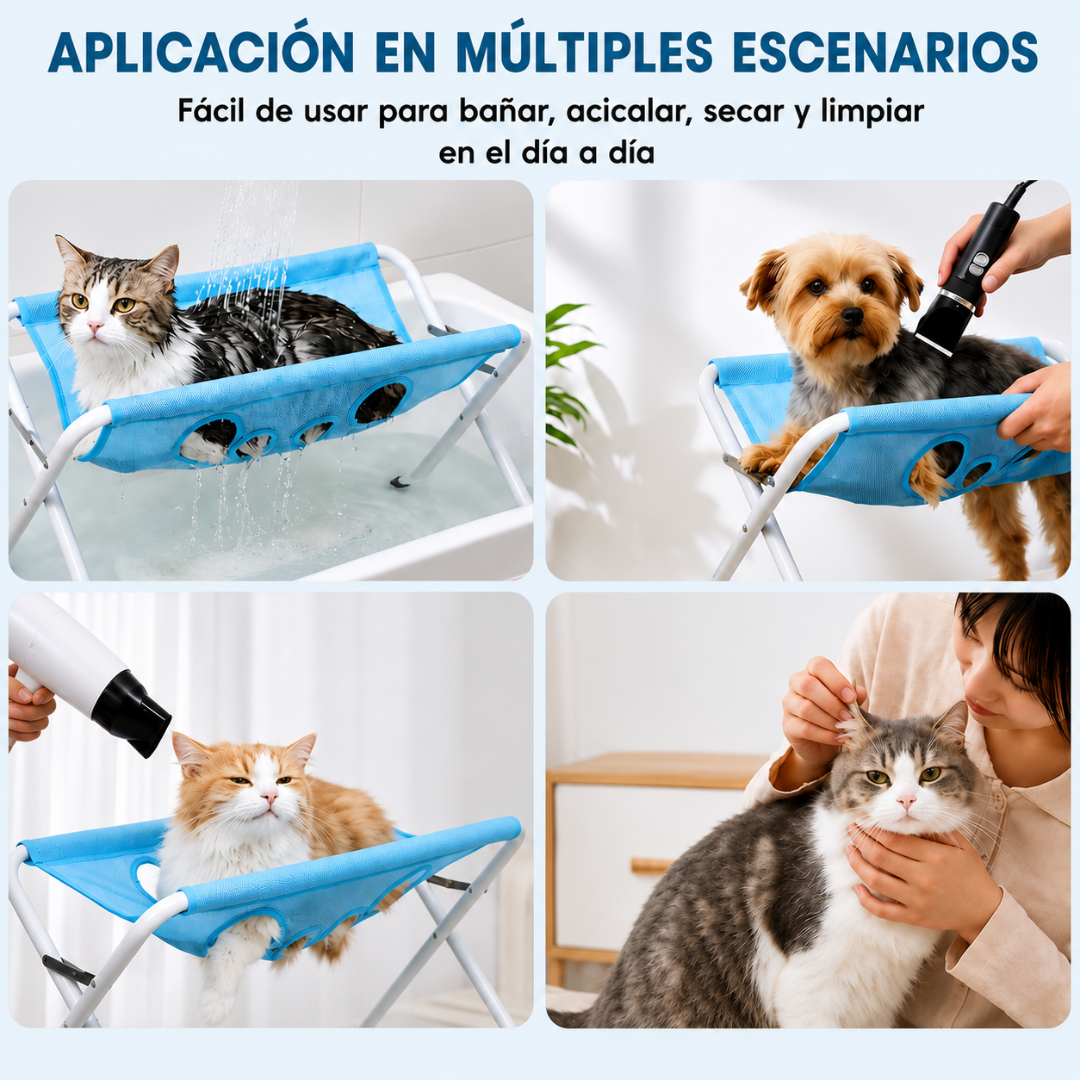 Mesa plegable para mascotas